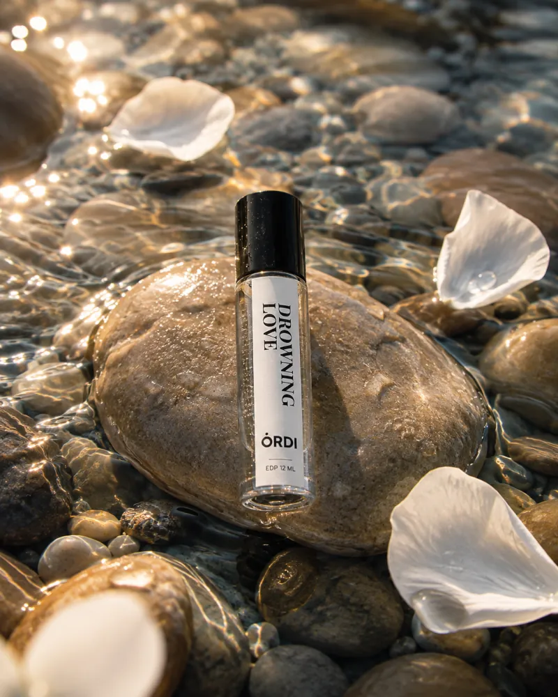 DROWNING LOVE 12ml — the travel bottle on the same set