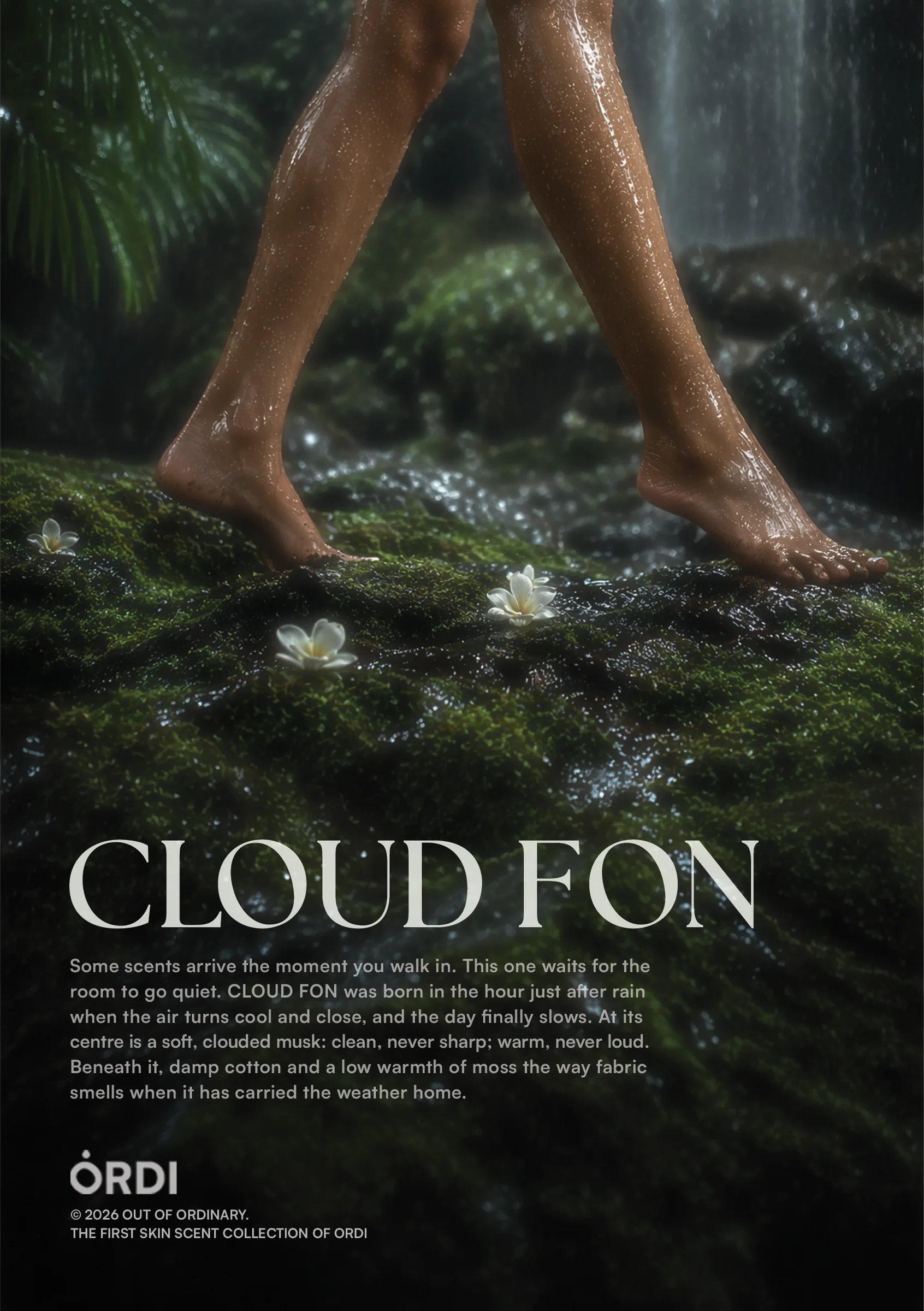 CLOUD FON — the scent of air that hasn't dried yet